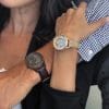 Montre squelette femme automatique Odyssey et une montre squelette homme automatique Mood pour couple